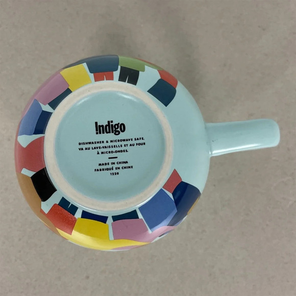 Indigo Mug “Everybody is Free to Love” Banner Coffee Ceramic Tea 14 oz. - Picture 7 of 9